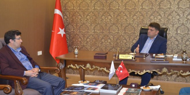 Necmettin Erbakan Üniversitesi’nden TESAM Genel Başkanı M. İlyas BOZKURT’a ziyaret. 