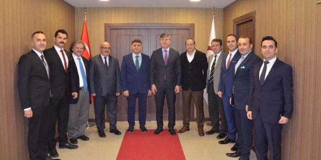 Kazakistan Ankara Büyükelçisi Abzal SAPARBEKULY’den BOZKURT’a ziyaret
