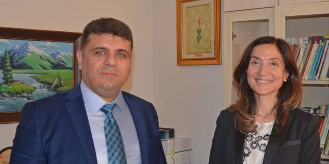 TESAM Genel Başkanı M.İlyas Bozkurt, Prof. Dr. Hülya Kasapoğlu Çengel’i ziyaret etti.