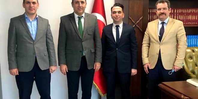 TESAM Yönetimi, Marmara Üniversitesi Hukuk Fakültesi Dekanı Prof. Dr. Mehmet AKMAN’ı ziyaret etti